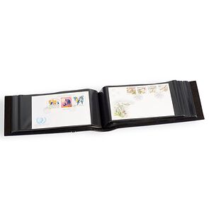 Album for 100 FDCs or letters in C6 format, green