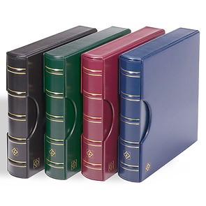 LIGHTHOUSE Ring binder EXCELLET DE, in classic design with slipcase