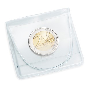 Coin pockets, for 1 coin, 50x50 mm