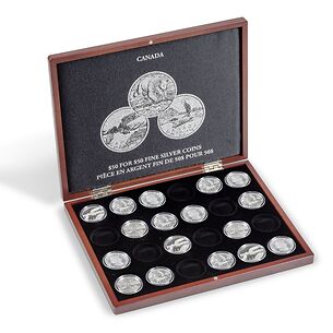 Presentation Case $50 for $50 Fine Silver Coins Canada