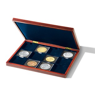 Presentation Case VOLTERRA UNO for 12 coins in QUADRUM XL /  coin holders XL