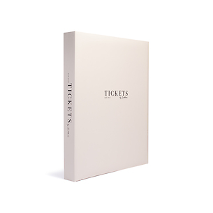 Memories album for 148 tickets and admission cards