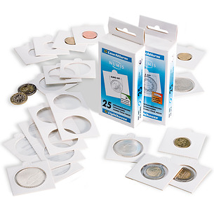 Coin holders Tack for stapling