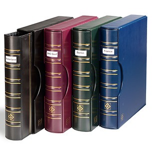 Ringbinder GRANDE, SIGNUM classic design with labelling fields, incl. slipcase
