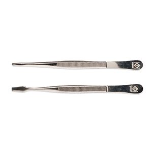 Stamp tong, deluxe, 12 cm. Straight