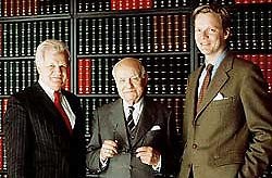 Wolfgang Schön (1914-1996) with Kurt and Axel Stürken