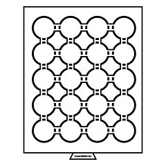 39 mm Ø 20 compartments