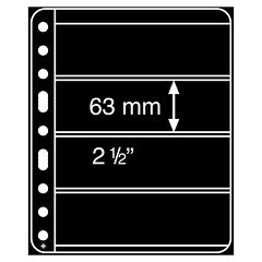 4 divisions 195 x 63 mm