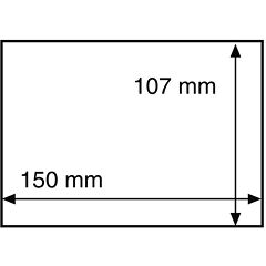 150 x 107 mm