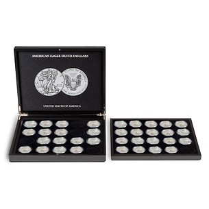 Extra tray for Presentation case 20 American Eagle Silver Dollars