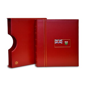 Classic GRANDE Set 3-ring binder Ontario, red