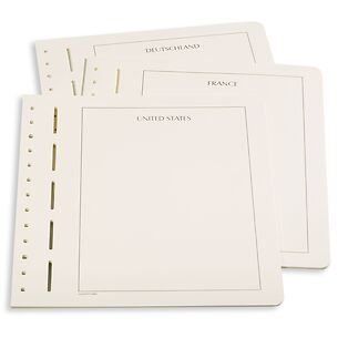 LIGHTHOUSE Blank Album Pages with Country Name