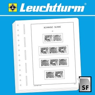 LIGHTHOUSE SF Preprinted Pages Switzerland - Se-tenant Combinations