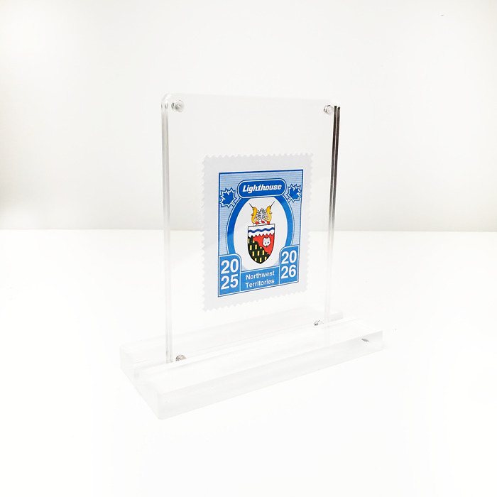 Limited Edition Non-Circulation Collectors Stamp NWT in Spectator card display stand