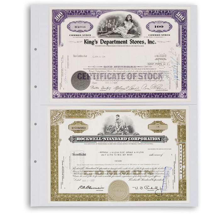 plastic pockets KANZLEI 2C, 2-way division, clear