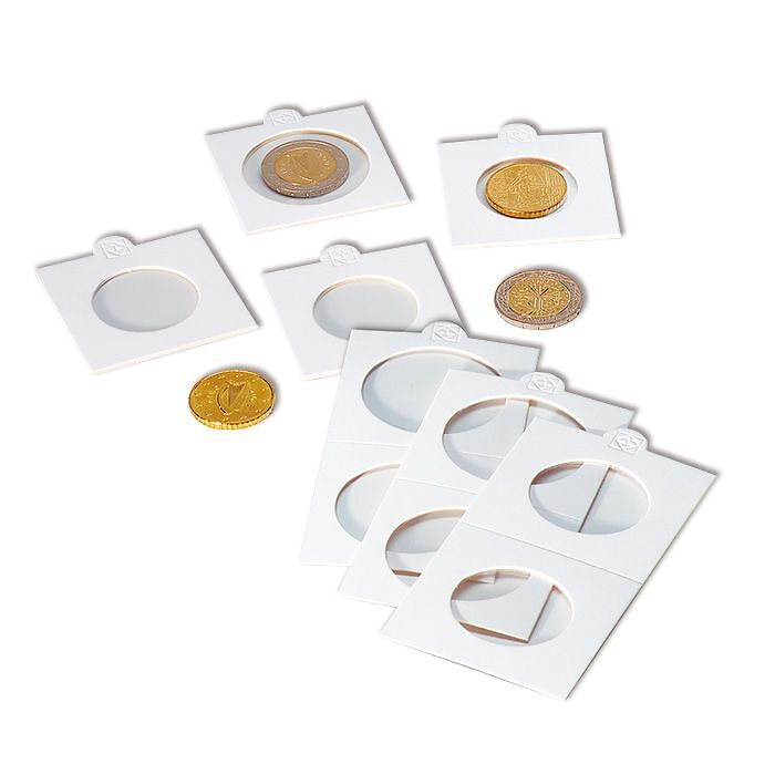 Coinholders for stapling - 17 (Silver Nickel) pack of 100