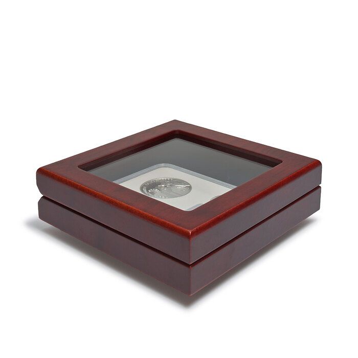 VOLTERRA Small Coin Box for Certified Coin Holders (Slabs)