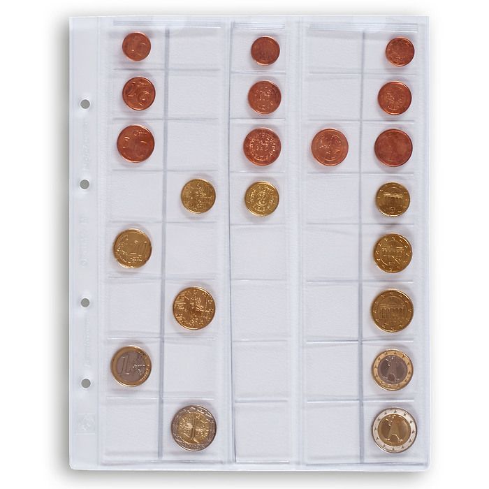 OPTIMA Coin Sheets EURO-Set (M40)