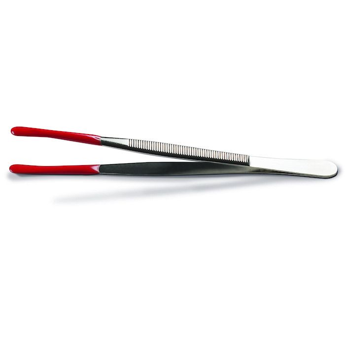 Plastic-coated tongs for coins, 12cm