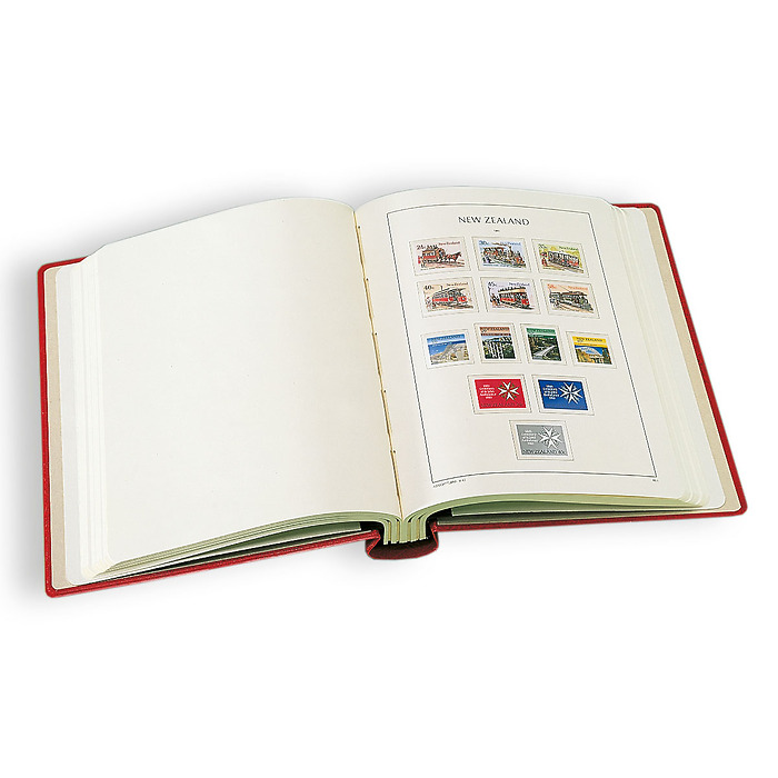 LIGHTHOUSE Springback Binder LUXUS DL, incl. slipcase, brown