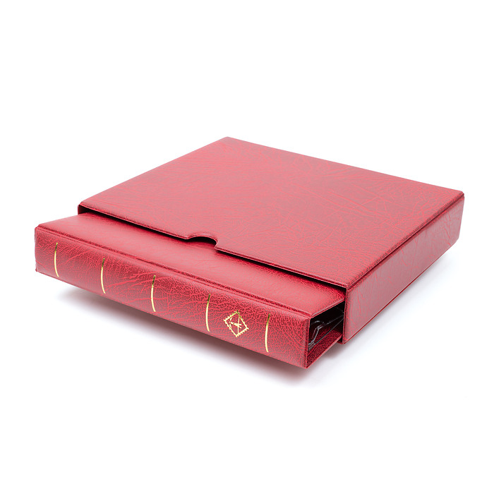 OPTIMA Ringbinder-Set. red