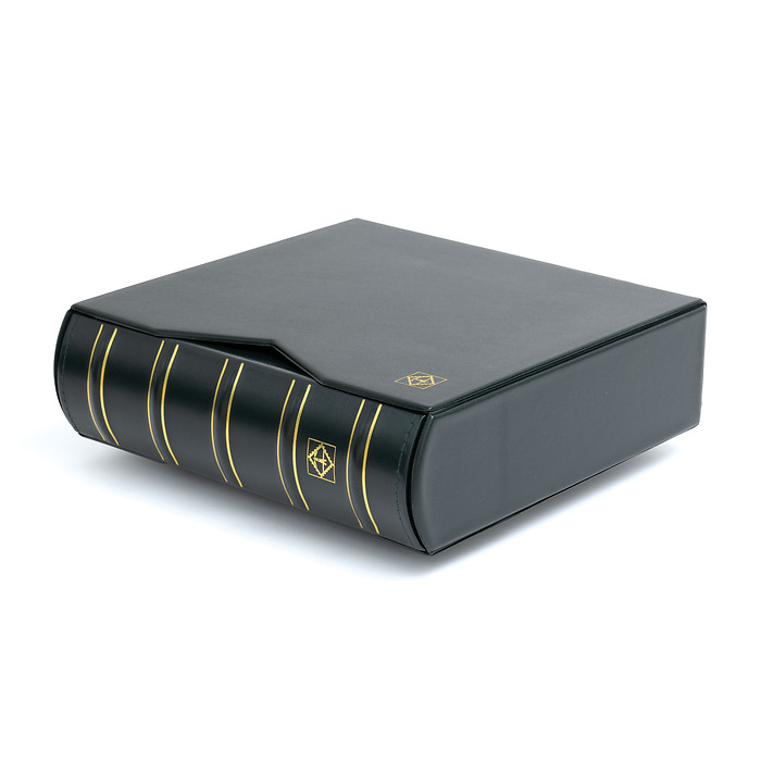 Album for 200 FDCs or letters in C6 format , incl. slipcase, green