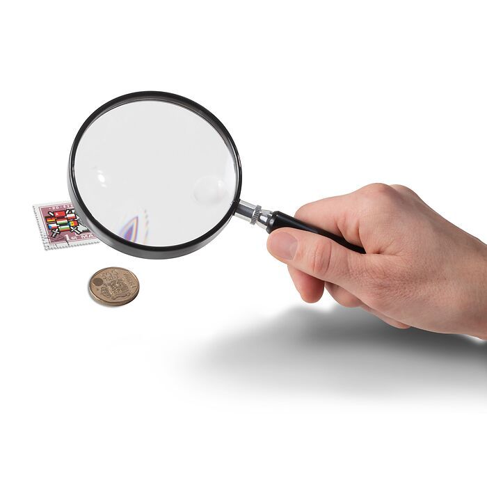 Magnifier with handle LU3 with magnification 2x and 4x