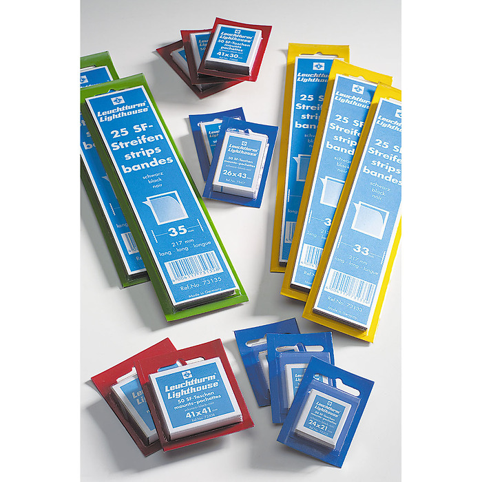 SF Pre-Cut 41x41 mm, clear backing film