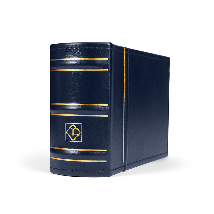 Album for 100 FDCs or letters in C6 format, blue