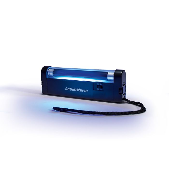 Portable UV hand lamp to determine fluorescence, 4 watt