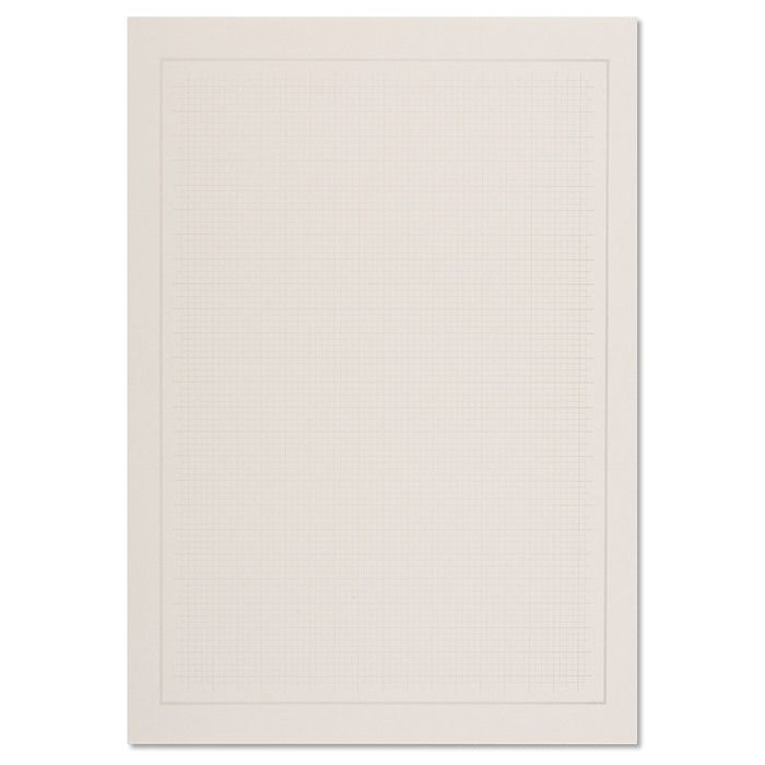 LIGHTHOUSE Blank album pages, light grey with background grid, DIN A4-format