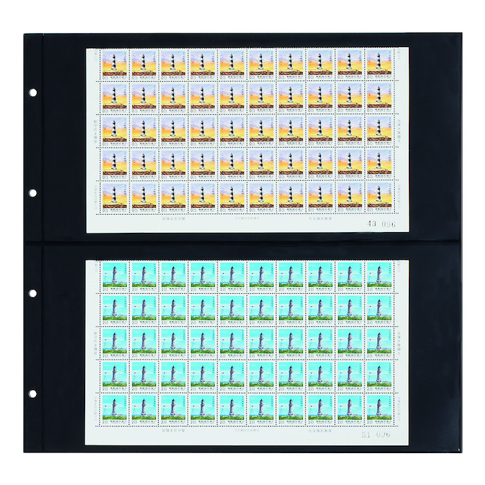 plastic pockets MAXIMUM, divided in two, black