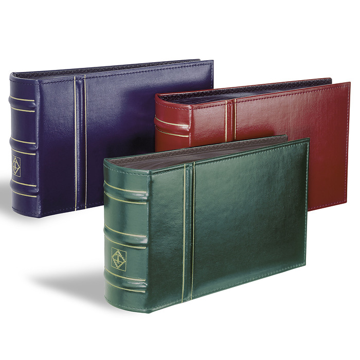 Album for 100 FDCs or letters in DIN long format, red