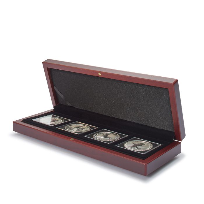 Small coin box VOLTERRA, for 4 QUADRUM