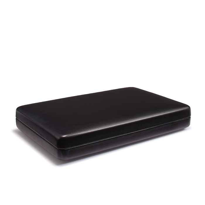 Single coin box NOBILE, for 6QUADRUM, 50x50 mm, black