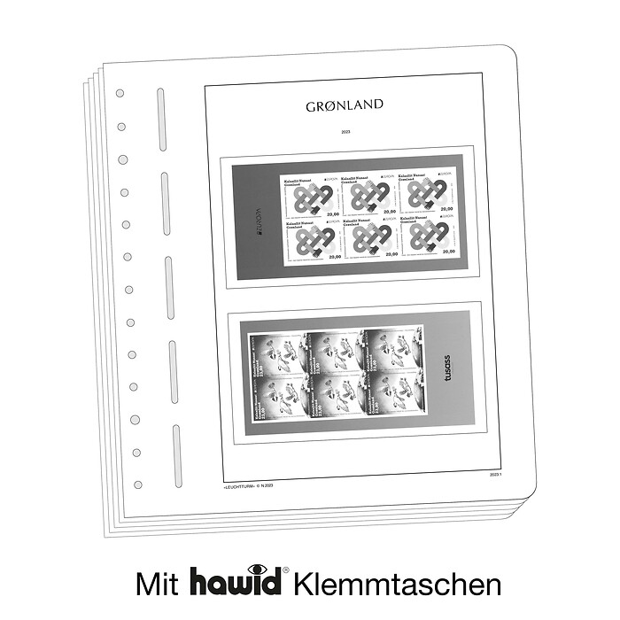 LIGHTHOUSE SF Supplement Greenland Booklet Sheets 2010