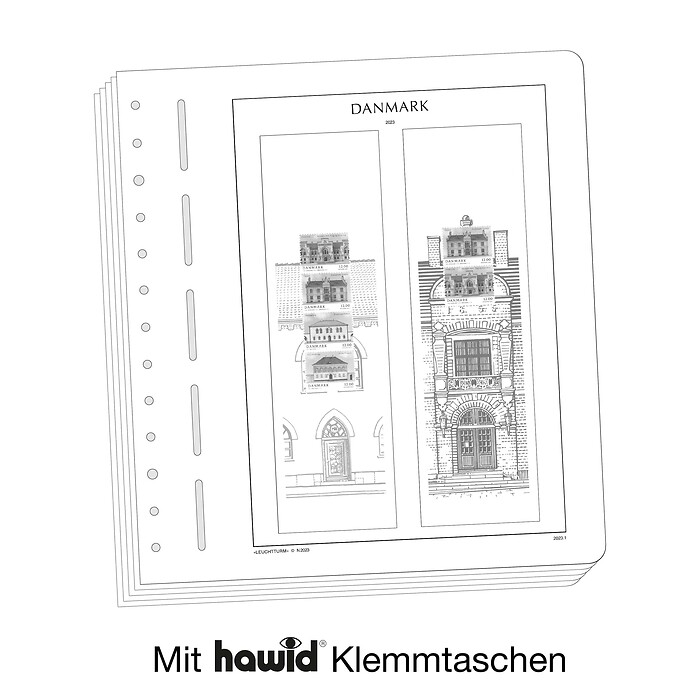 LIGHTHOUSE SF Supplement Denmark Booklet Special Sheets 2010