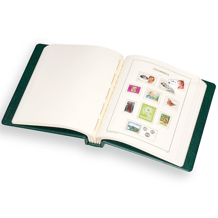 LIGHTHOUSE 'PERFECT' Turn-barBinder imprint Austria, incl. slipcase green