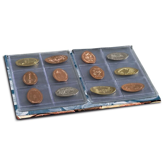 Pocket album for 48 pressed pennies