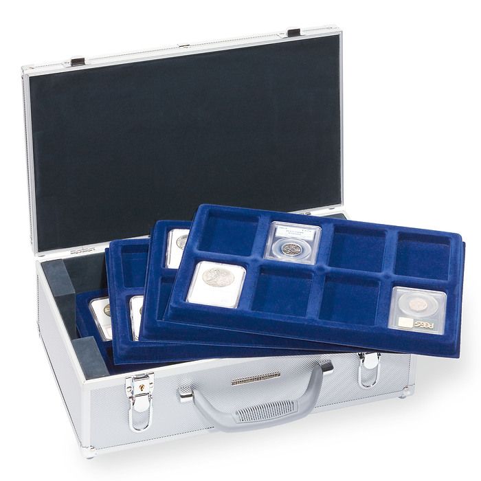Coin case CARGO L12 for 144 ICCS graded coins