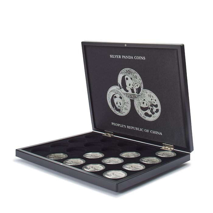 Presentation case for 20 Panda 1oz silver coins