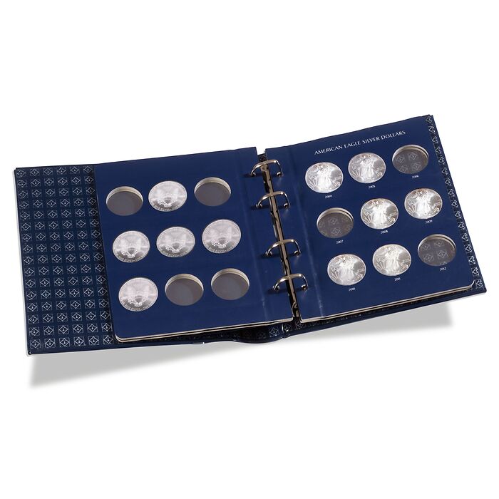 VISTA American Eagle Silver Dollars coin album