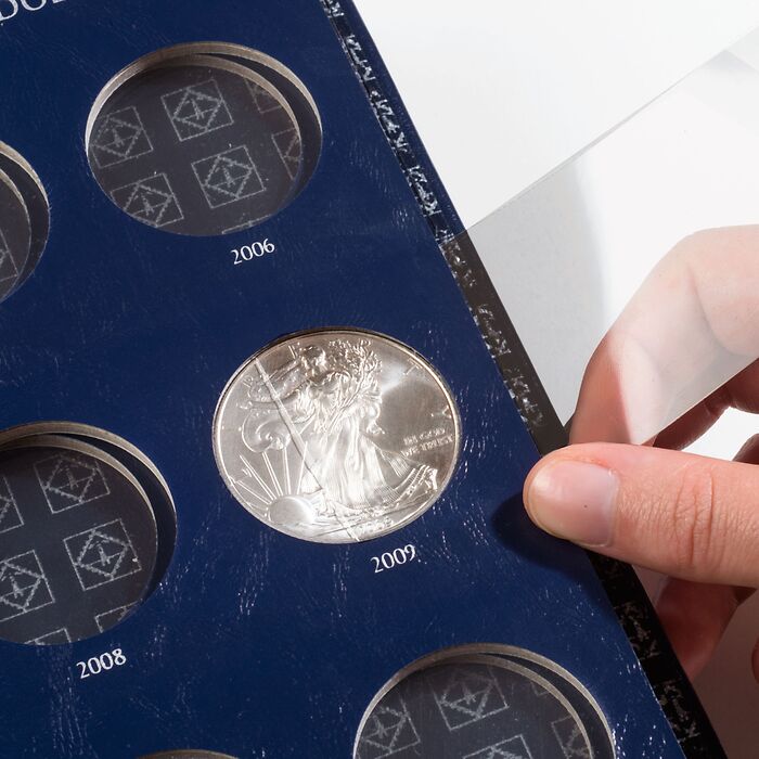 VISTA American Eagle Silver Dollars coin album