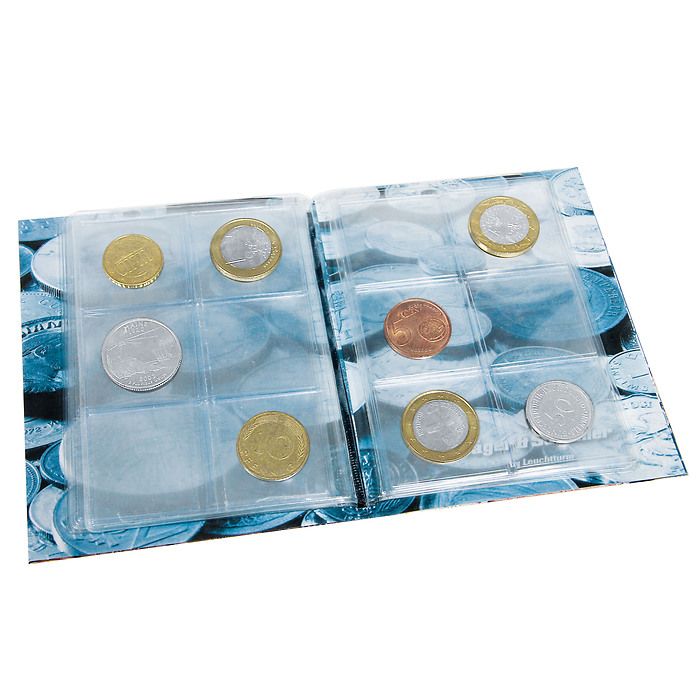 Coin wallet for 48 coins (motif print)