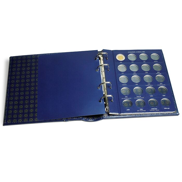 VISTA coin sheet 2 $, blank