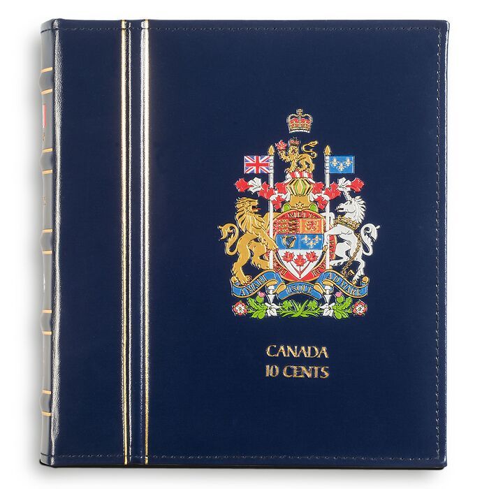 VISTA Canada Album 10 Cents, incl. slipcase, 5 blank pages