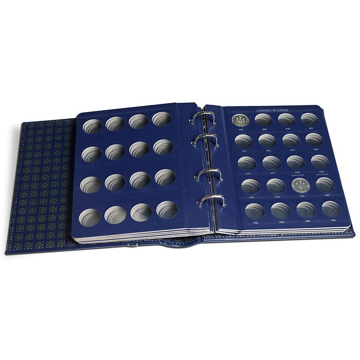 VISTA Canada Album 50 Cents 1870 - to date, incl. slipcase, 8 pages