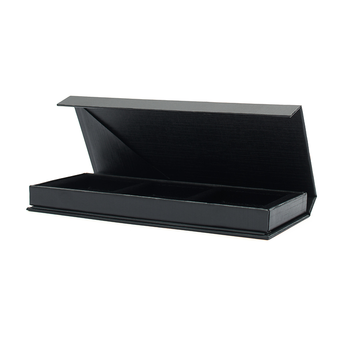 AIRBOX coin etui with display function for 3 QUADRUM capsules, black