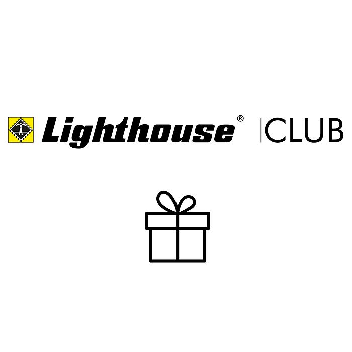 Lighthouse Club Gift: Plastic Approval Cards 145x83 mm, 1-way division, black (313619)