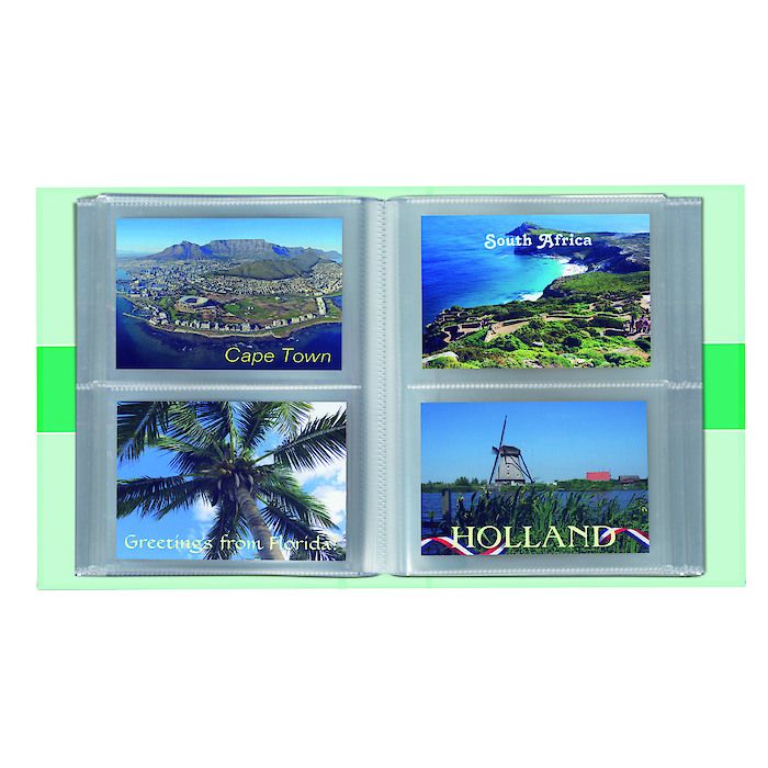 Postcards Album For 200 postcards, with 50 bound sheets